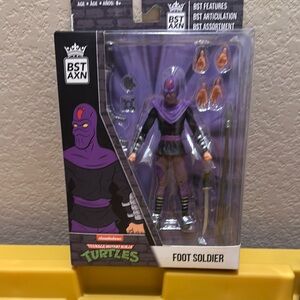 Nickelodeon Purple Foot Soldier Action Figure